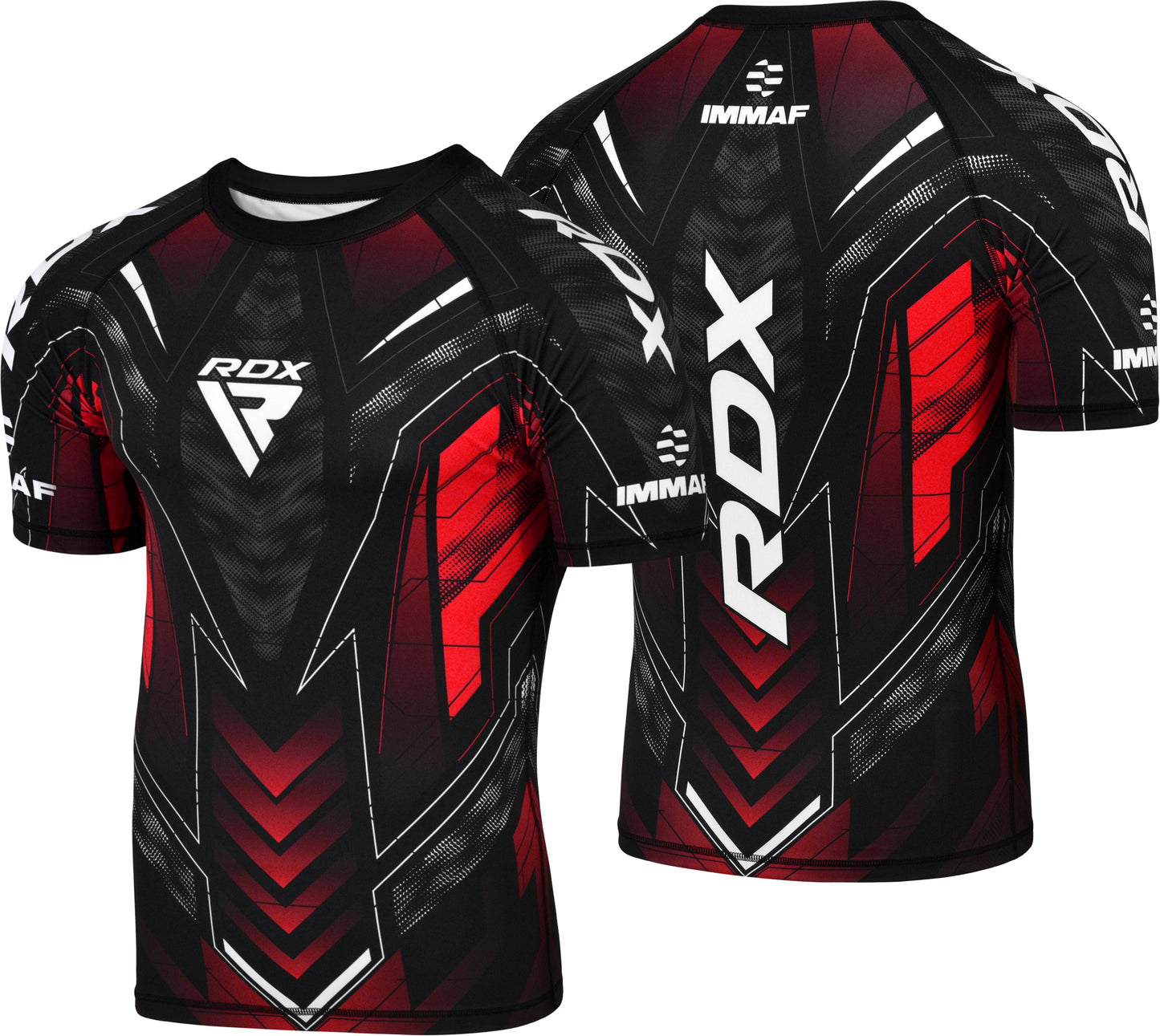Rashguard RDX IMMAF — Compression & Entraînement MMA
