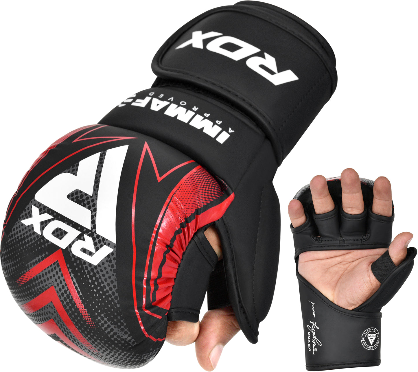 Gants MMA RDX IMMAF — Grappling & Compétition