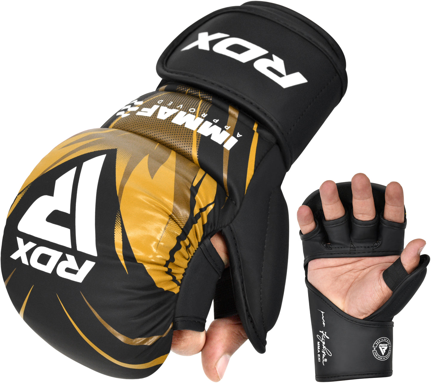 Gants MMA RDX IMMAF — Grappling & Compétition
